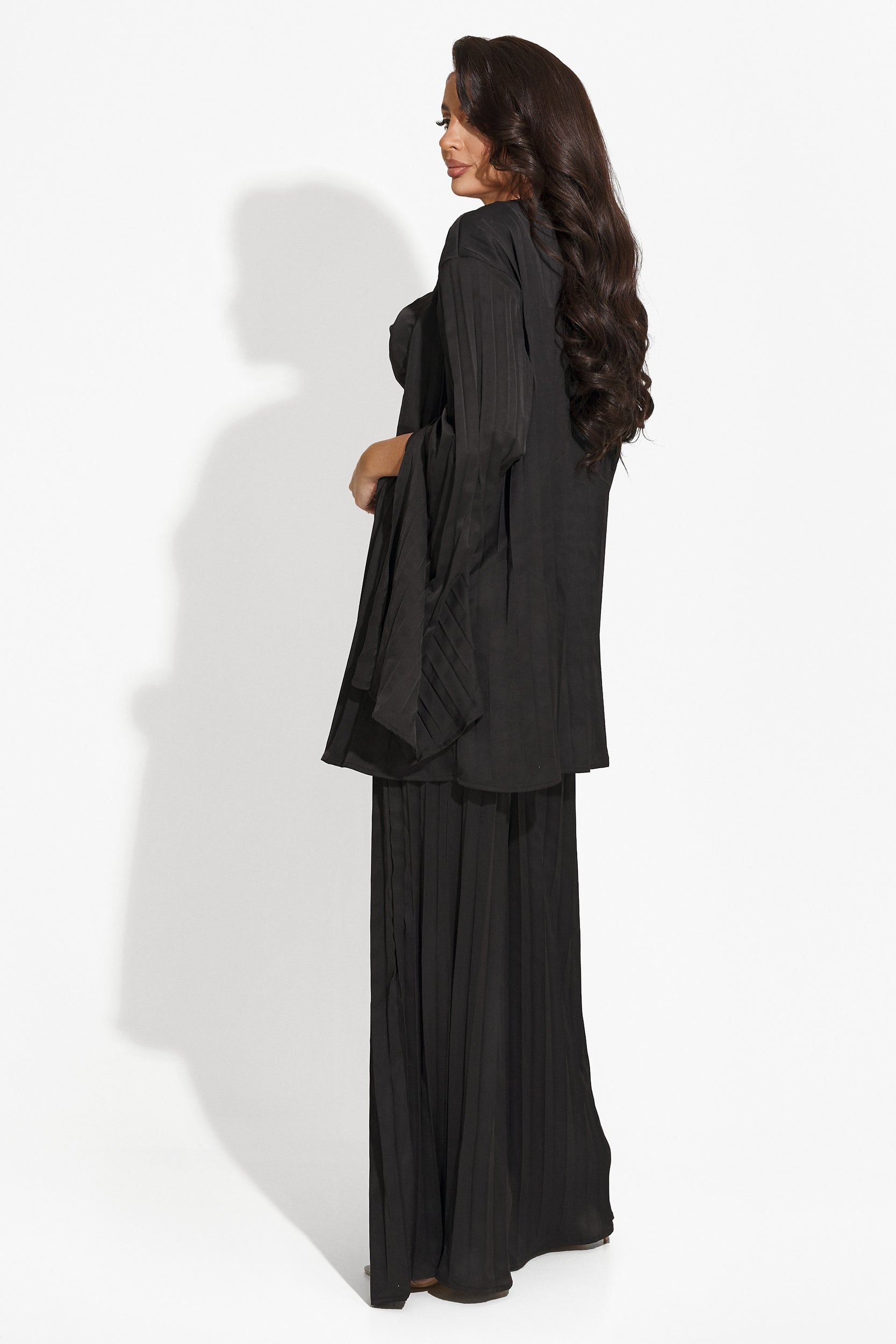 Комплект черен панталон Rifana Bogas