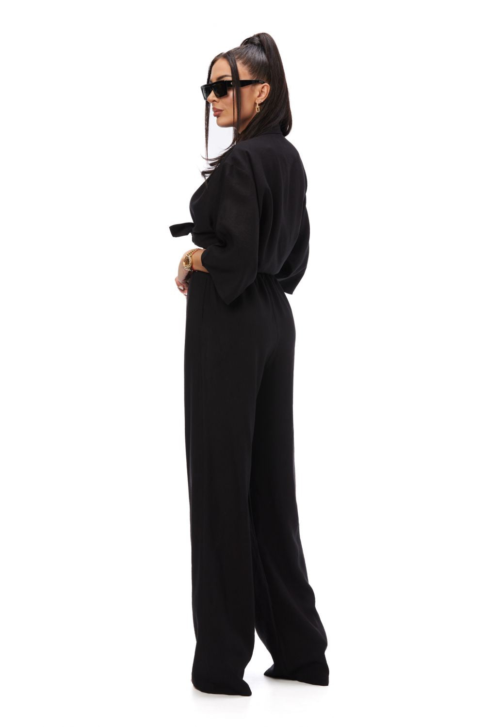 Sineky Bogas черен ежедневен дамски костюм